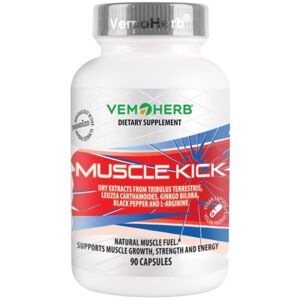Vemo Herb Muscle Kick podpora růstu svalů 90 ks