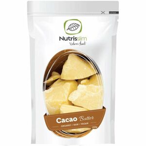 Nutrisslim Cacao Butter kakaové máslo v BIO kvalitě 250 g