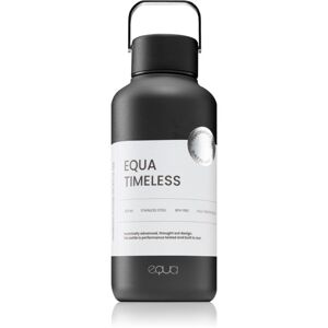 Equa Timeless nerezová láhev na vodu malá barva Dark 600 ml
