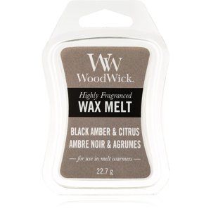 Woodwick Black Amber & Citrus vosk do aromalampy 22,7 g