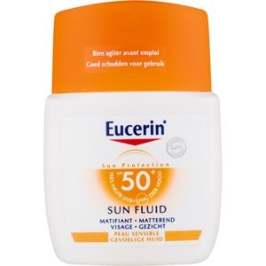 Eucerin Sun Sensitive Protect ochranný matující fluid na obličej SPF 50+ 50 ml