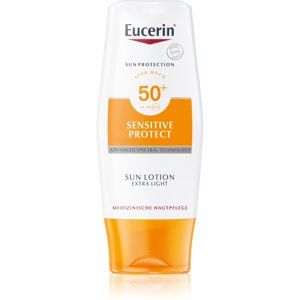 Eucerin Sun Sensitive Protect extra lehké mléko na opalování SPF 50+ 150 ml