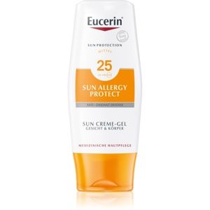 Eucerin Sun Allergy Protect ochranný krémový gel na opalování proti sluneční alergii SPF 25 150 ml
