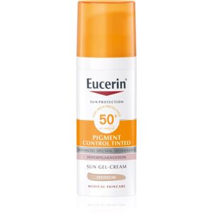 Eucerin Sun Pigment Control Tinted ochranná emulze proti hyperpigmentaci pleti SPF 50+ odstín Medium 50 ml