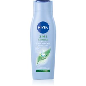Nivea 2in1 Care Express Protect & Moisture šampon a kondicionér 2 v 1 pro všechny typy vlasů 250 ml