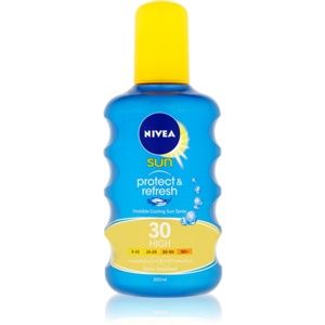 Nivea Sun Protect & Dry Touch neviditelný sprej na opalování SPF 30 200 ml