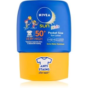 Nivea Sun Kids dětské kapesní mléko na opalování SPF 50+