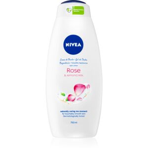 Nivea Almond Milk & Rose sprchový gel maxi 750 ml