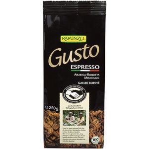 Rapunzel Gusto Espresso zrnková káva bio 250 g