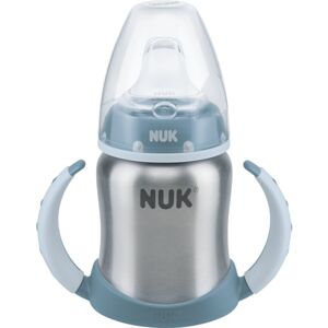 NUK Learner Cup Stainless Steel tréninkový hrnek Blue 125 ml