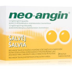 Neo-Angin Neo-angin šalvěj 24 ks
