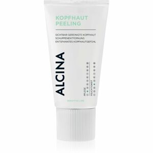 Alcina Sensitive Line čisticí peeling pro citlivou pokožku hlavy 150 ml