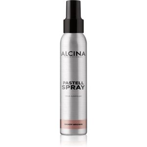Alcina Pastell Spray tónující sprej na vlasy s okamžitým účinkem odstín Sandy-Brown 100 ml