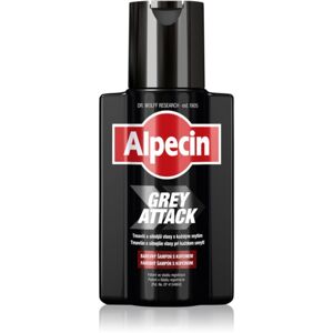 Alpecin Grey Attack kofeinový šampon proti šedivění vlasů pro muže 200 ml