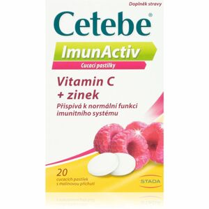 Cetebe ImunActiv cucací pastilky doplněk stravy pro podporu imunitního systému 20 ks