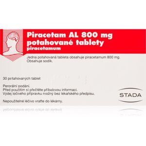 STADA Piracetam AL 800 mg potahované tablety pro podporu paměti a koncentrace 30 tbl