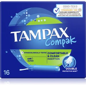 Tampax Compak Super tampony s aplikátorem 16 ks