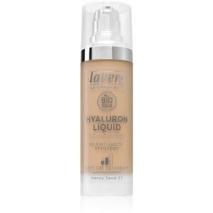 Lavera Hyaluron Liquid Foundation lehký make-up s kyselinou hyaluronovou odstín 03 Honey Sand 30 ml