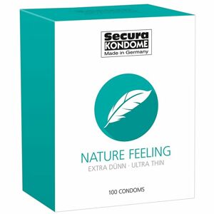 Secura KONDOME Nature Feeling kondomy pro muže 100 ks