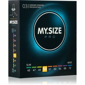 MY.SIZE 53mm Pro kondomy 3 ks