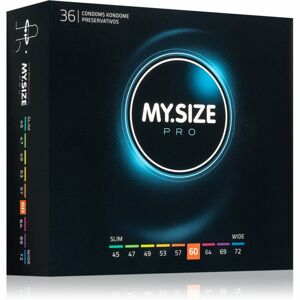 MY.SIZE 60 mm Pro kondomy 36 ks
