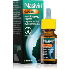 Nasivin Nasivin 0,025% 10 ml