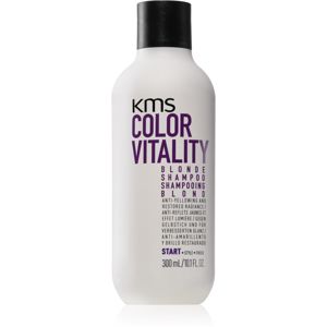 KMS California Color Vitality vyživující šampon pro blond a melírované vlasy 300 ml