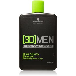 Schwarzkopf Professional [3D] MEN šampon a sprchový gel 2 v 1 250 ml