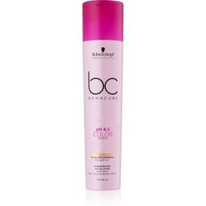 Schwarzkopf Professional pH 4,5 BC Bonacure Color Freeze micelární šampon pro blond vlasy