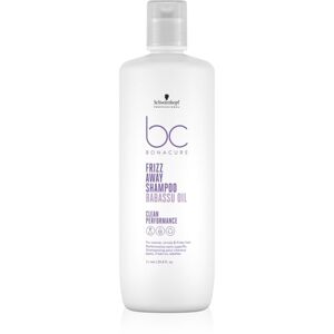 Schwarzkopf Professional BC Bonacure Frizz Away Shampoo šampon pro nepoddajné a krepatějící se vlasy 1000 ml