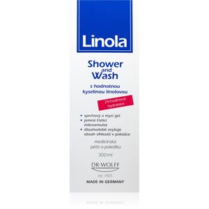 Linola Shower and Wash hypoalergenní sprchový gel 300 ml