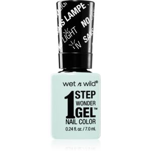 Wet n Wild 1 Step Wonder Gel gelový lak na nehty bez užití UV/LED lampy odstín Pretty Peas 7 ml