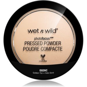 Wet n Wild Photo Focus kompaktní pudr odstín Golden Tan 7.5 g