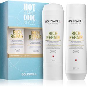 Goldwell Dualsenses Rich Repair kosmetická sada (pro suché a poškozené vlasy) pro ženy