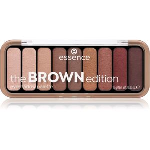 Essence The Brown Edition paletka očních stínů odstín 30. GORGEOUS BROWNS 10 g