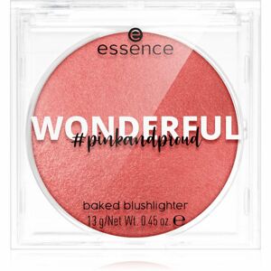 Essence Pink and Proud Wonderful pudrová tvářenka odstín 01 13 g