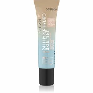 Catrice Clean ID 24 H Hyper Hydro hydratační make-up pro citlivou pleť odstín 004 Warm Almond 30 ml