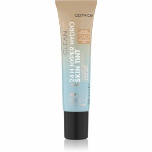 Catrice Clean ID 24 H Hyper Hydro hydratační make-up pro citlivou pleť odstín 040 Warm Cinnamon 30 ml