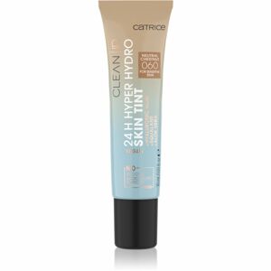 Catrice Clean ID 24 H Hyper Hydro hydratační make-up pro citlivou pleť odstín 060 Neutral Chestnut 30 ml