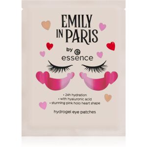 Essence Emily In Paris hydrogelová maska na oční okolí s kyselinou hyaluronovou 2 ks