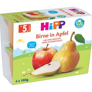 Hipp BIO jablka s hruškami ovocný příkrm 4x100 g