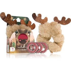 invisibobble Holidays Red Nose Reindeer gumičky do vlasů