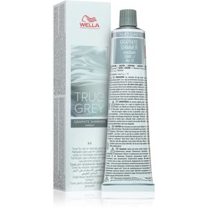 Wella Professionals True Gray tónovací krém pro šedivé vlasy Graphite Shimmer Medium 60 ml