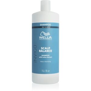 Wella Professionals Invigo Scalp Balance hloubkově čisticí šampon pro mastnou pokožku hlavy 1000 ml