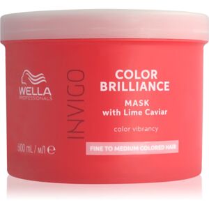 Wella Professionals Invigo Color Brilliance hydratační maska pro jemné vlasy 500 ml