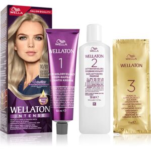 Wella Wellaton Intense permanentní barva na vlasy s arganovým olejem odstín 10/81 Ultra Light Ash Blond 1 ks