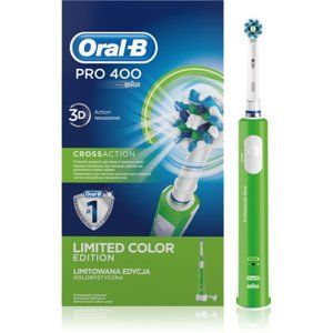 Oral B Pro 400 D16.513 CrossAction Green elektrický zubní kartáček