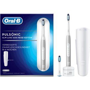 Oral B Pulsonic Slim Luxe 4200 Platinum sonický zubní kartáček