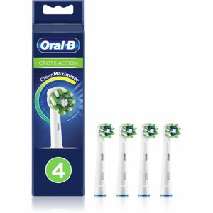 Oral B Cross Action CleanMaximiser náhradní hlavice pro zubní kartáček 4 ks