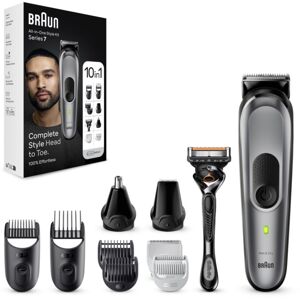 Braun Multi-Grooming-Kit 7 multifunkční zastřihovač na vlasy, vousy a tělo 1 ks